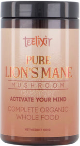 Teelixir Organic Pure Lion's Mane Mushroom 100g